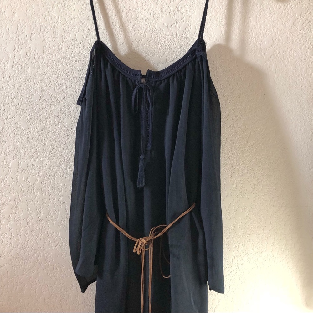🌟Open Shoulder Long Sleeve Dress 🌟